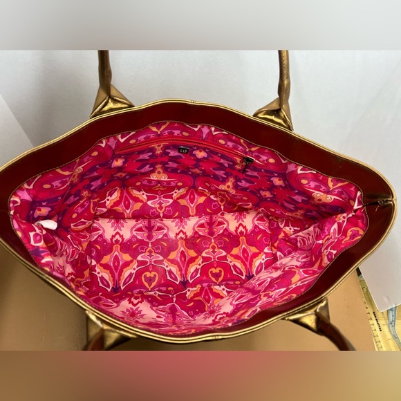 GAP tote bag metallic gold - Picture 5 of 8